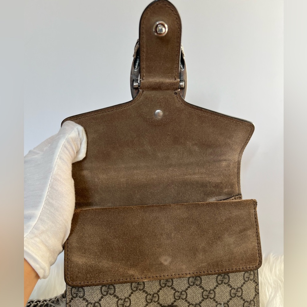GUCCI GG Classy Supreme Mini Dionysus Bag - Picture 6 of 11